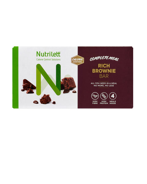 NUTRILETT Meal Replacement Bar Rich Brownie 4x59g