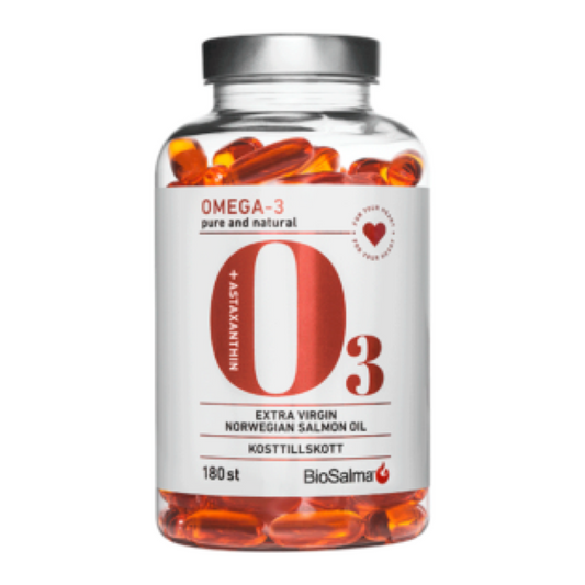 BioSalma Omega-3 Norwegian Salmon Oil 1000mg 180’s