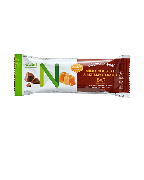 NUTRILETT Meal Replacement Bar Milky Chocolate & Creamy Caramel 4x59g