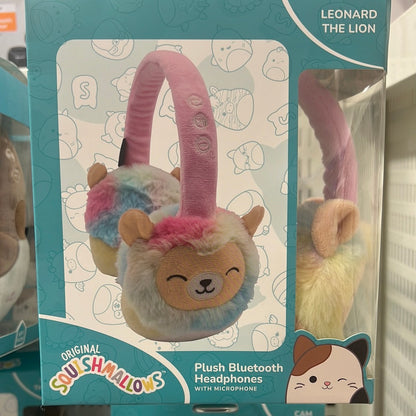 Squishmallows Plush Leonard the Lion Headphones (WIRELESS)