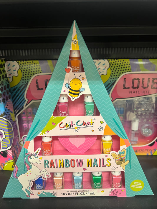 ChitChat Rainbow Nails Kids Gift Set