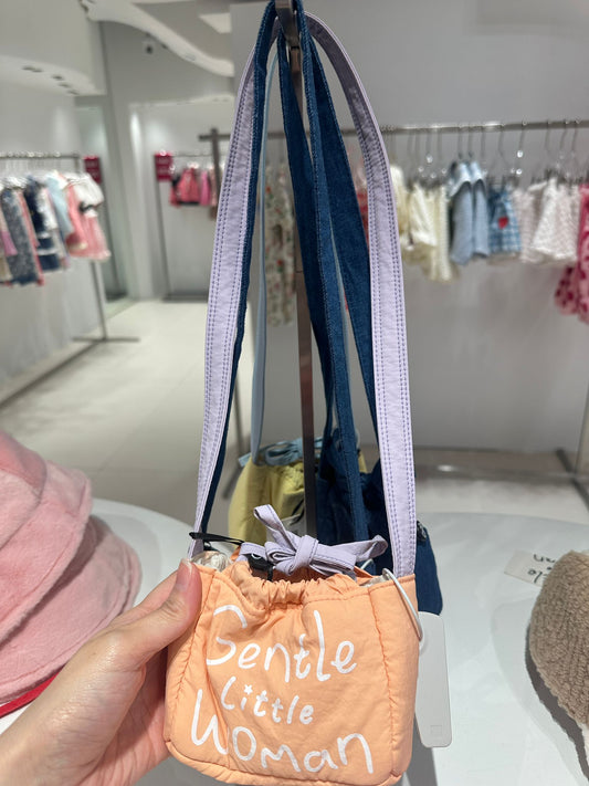 Gentle Little Woman Mini Tote Orange