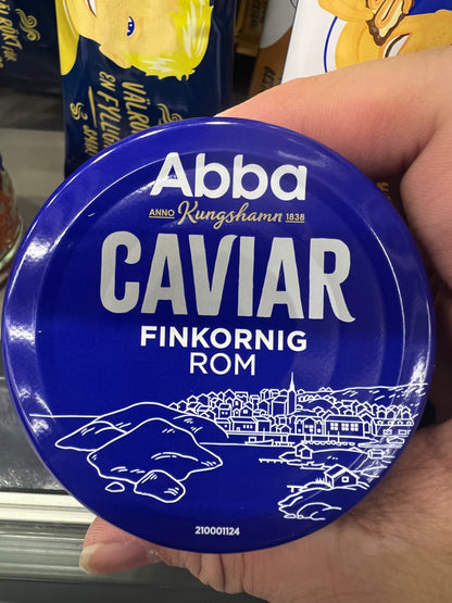 ABBA Caviar Rom (Fine Grain) Black 80g