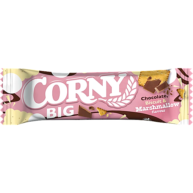 Corny BIG Muesli Bar Chocolate, Biscuit, Marshmallow 4x40g