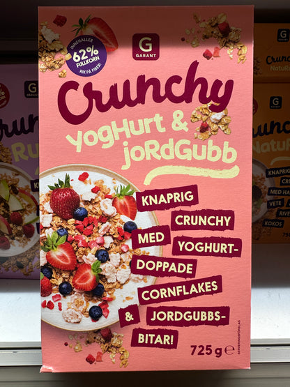 Garant Crunchy Yoghurt & Strawberry (Big) 750g