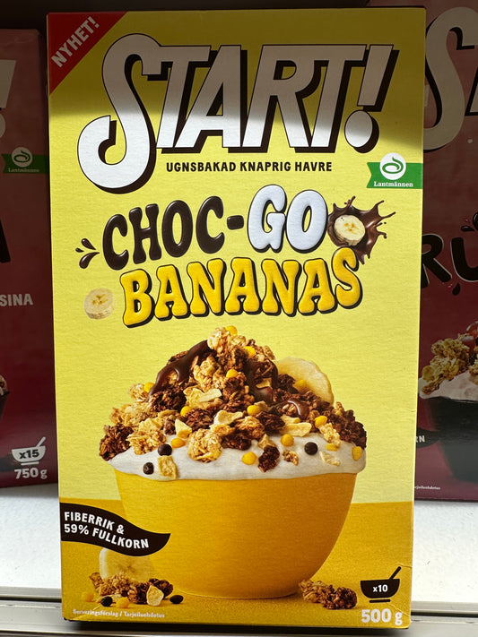 START Choc-Go Bananas Granola 500g