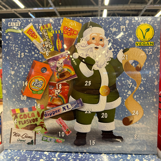 Advent Calendar - Sweden Famous Goodies (VEGAN) 24’s