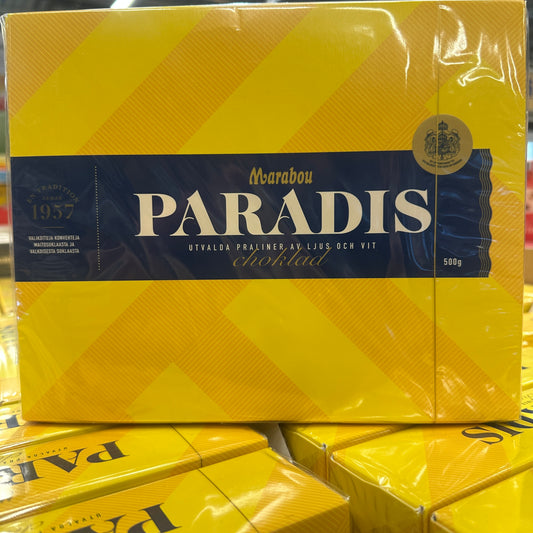 Marabou Premium PARADIS Selected Pralines (Light & White) 500g