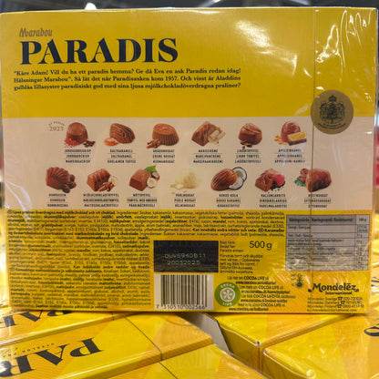 Marabou Premium PARADIS Selected Pralines (Light & White) 500g