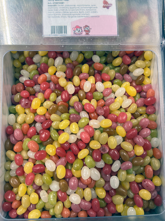 Swedish Godis Mixed Sour Jelly Beans 100g (Vegan)