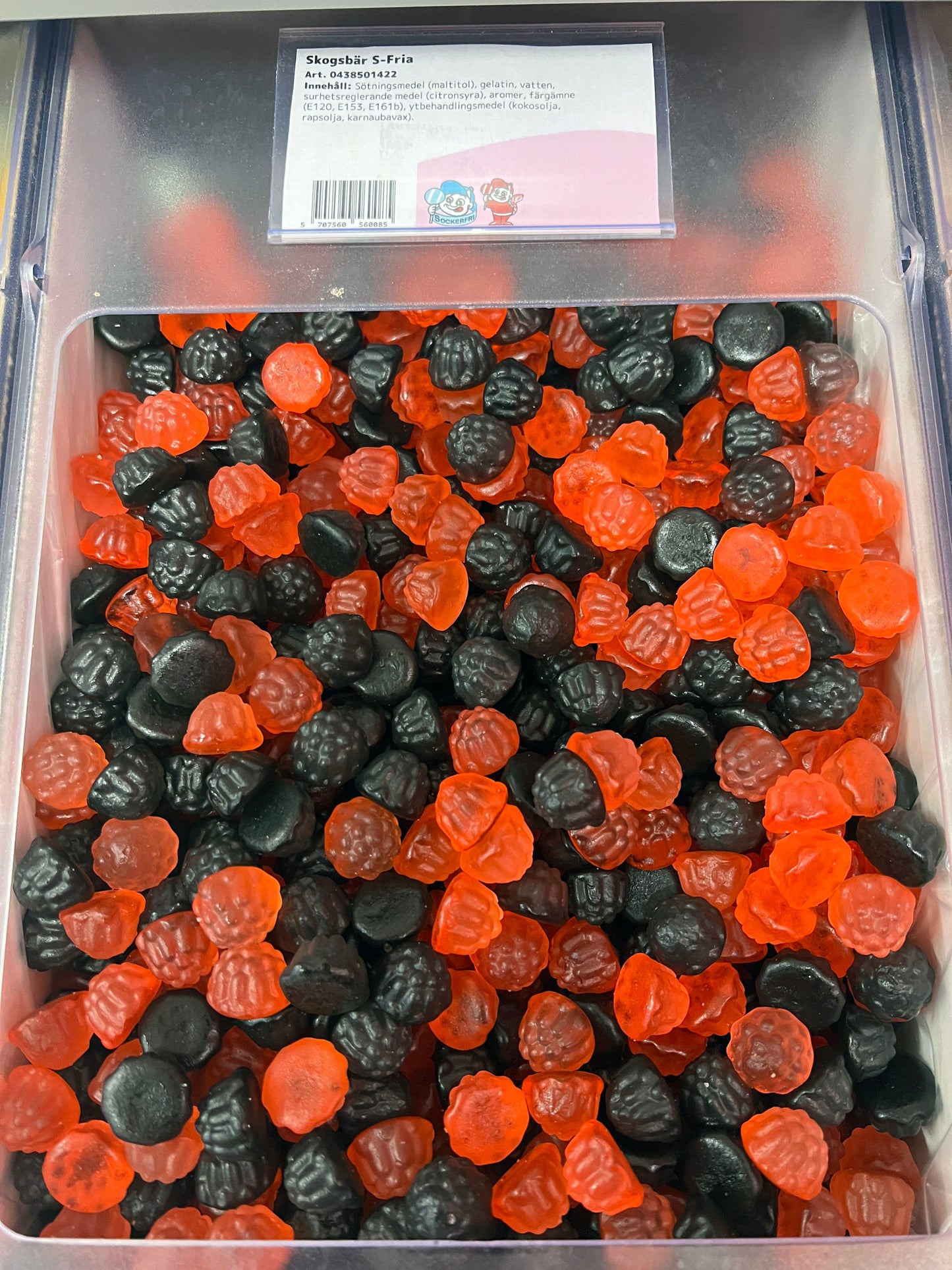 Swedish Godis Forest Berries (Sugarfree) 200g