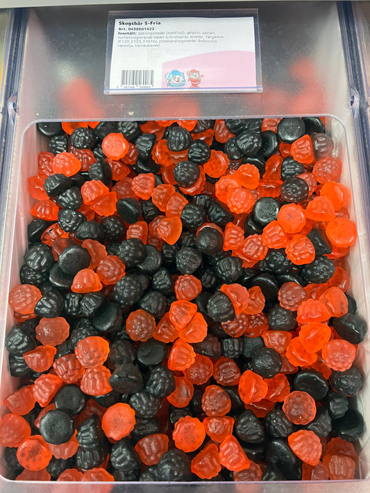 Swedish Godis Forest Berries (Sugarfree) 100g