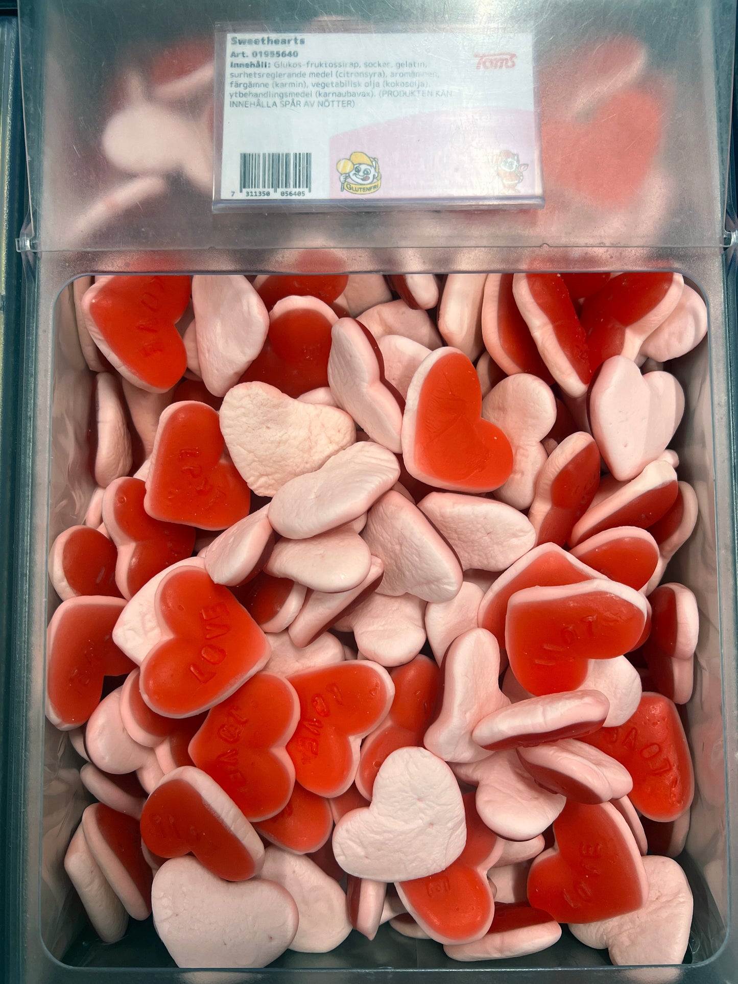 Swedish Godis Sweethearts 100g