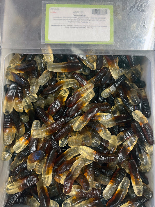 Swedish Godis Cola Worms 200g