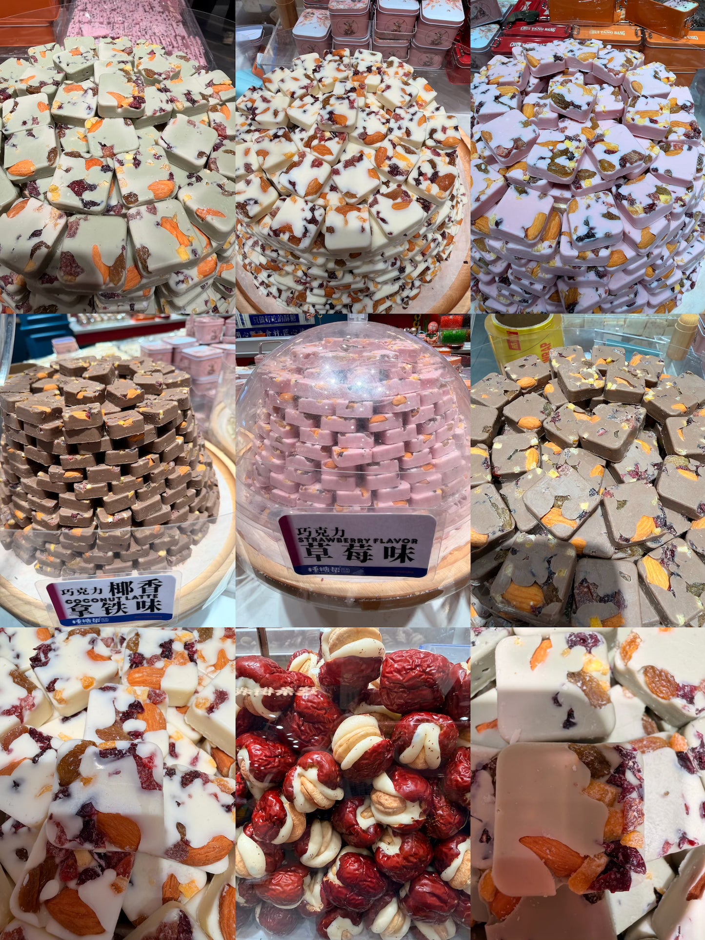 Nougat - Dried Fruits Assorted (Hand Made)