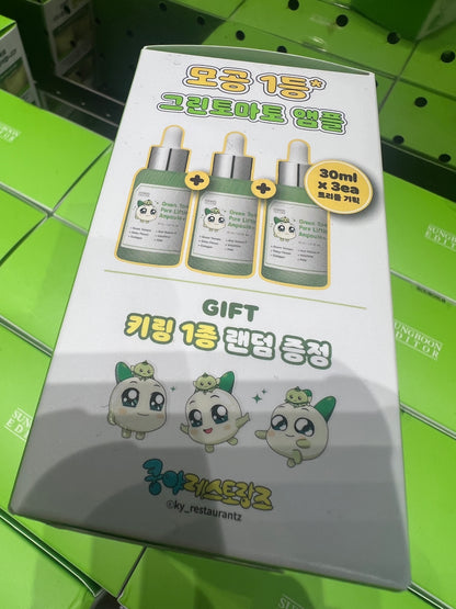 SUNGBOON EDITOR Green Tomato Pore Lifting Ampoule+ 3x30ml (BEST SELLING IN KOREA)