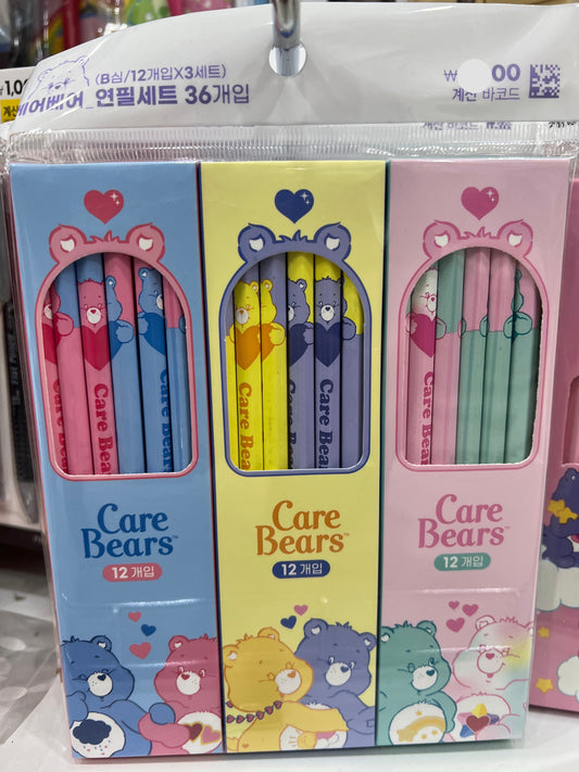 Carebear B Pencils 36's