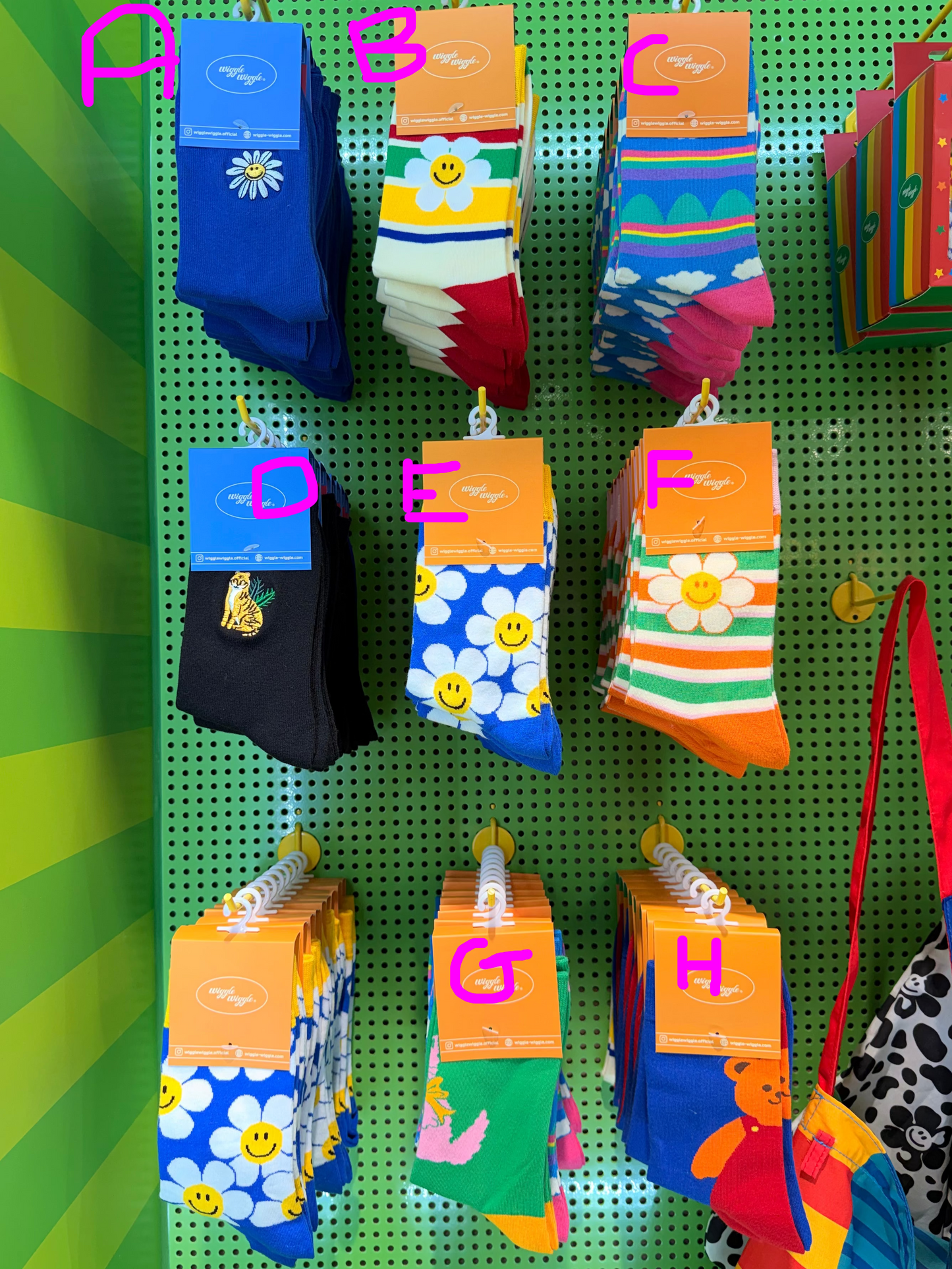 WiggleWiggle Socks (Free Size)