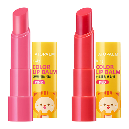 ATOPALM Colour Lip Balm Red 2x3.3g (Set of 2)