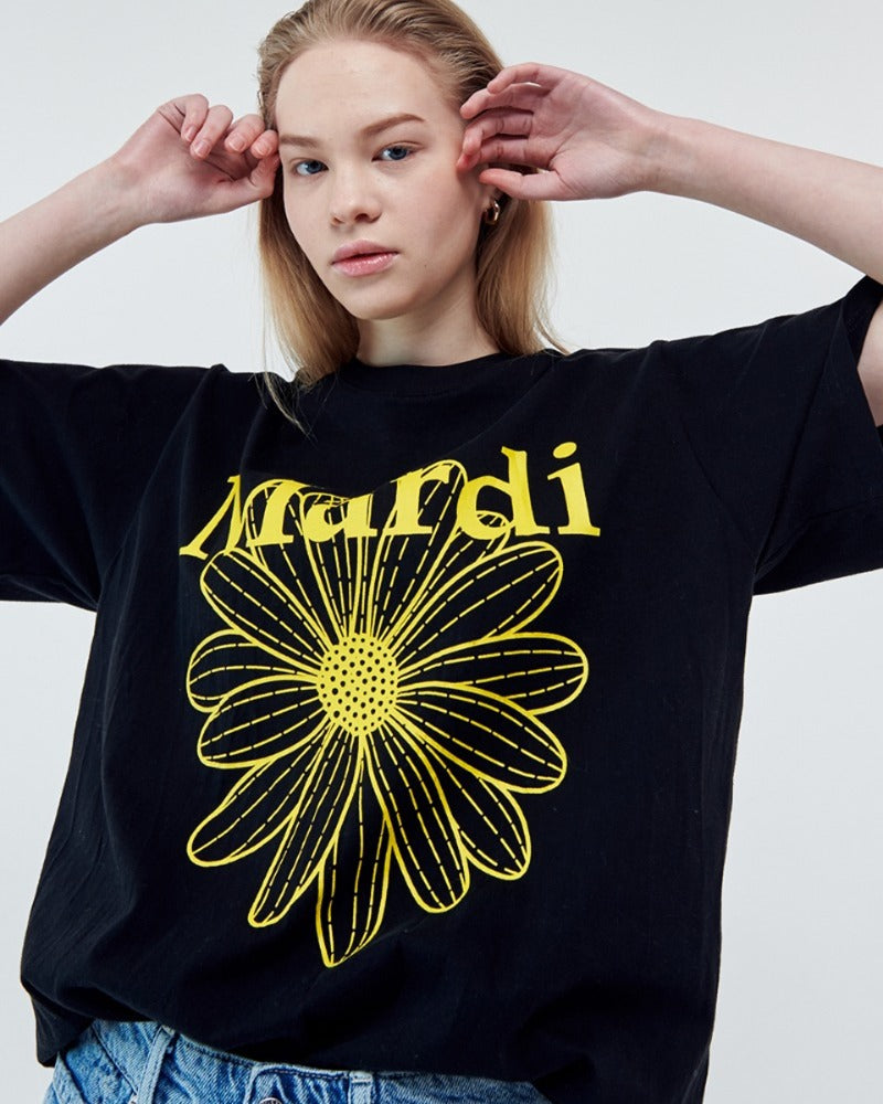 MARDI MERCREDI - FLOWERMARDI - BLACK YELLOW