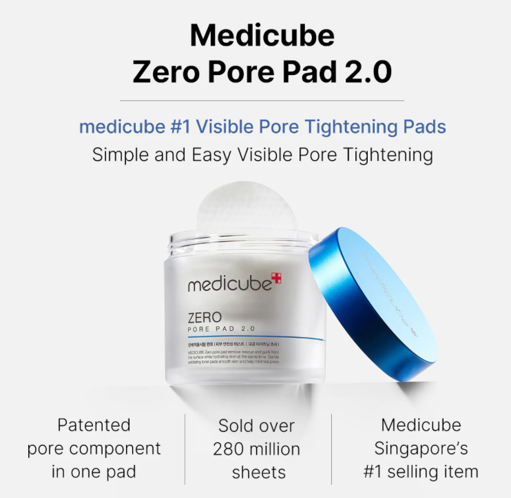 MEDICUBE ZERO Zero Pore Pad 70pcs 155g