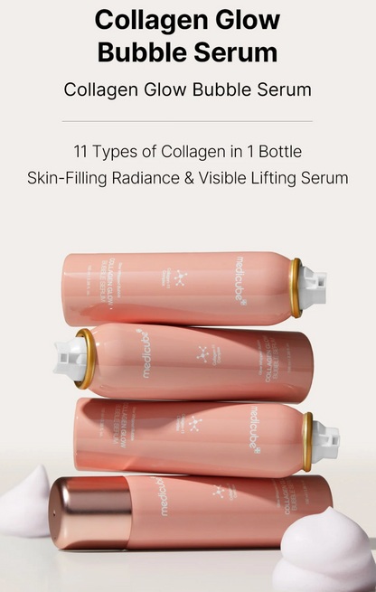 MEDICUBE Collagen Glow Bubble Serum