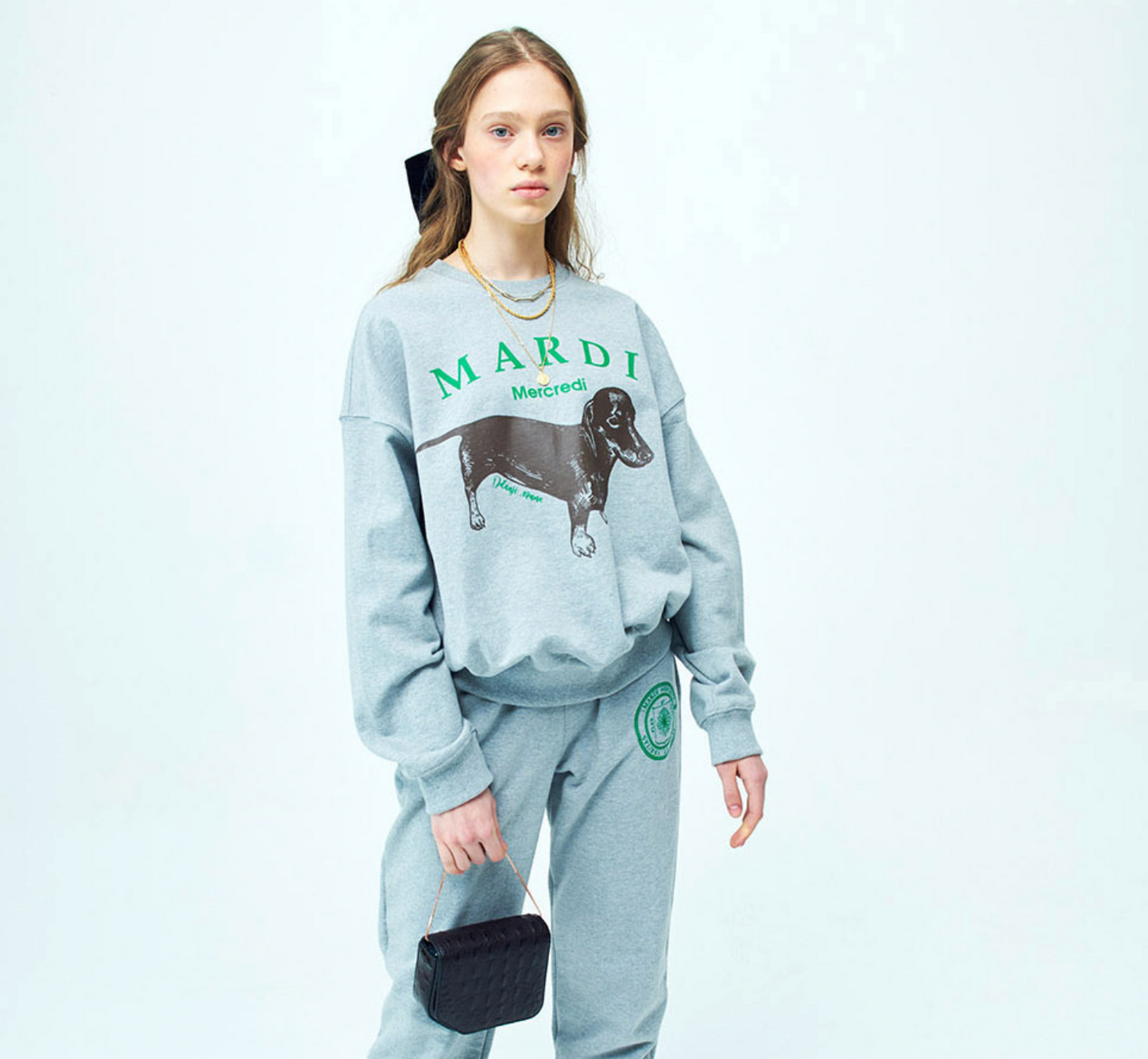 MARDI MERCREDI - SWEATSHIRT DDANJI - GREY