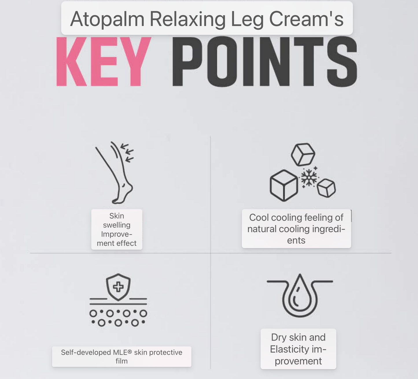 ATOPALM Maternity Care Relaxing Leg Cream 150ml