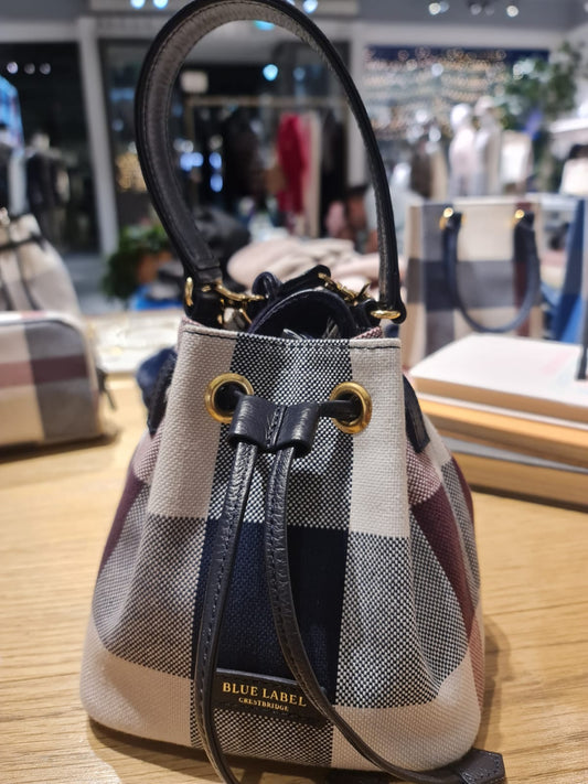 Burberry Blue Label Mini Bucket Black