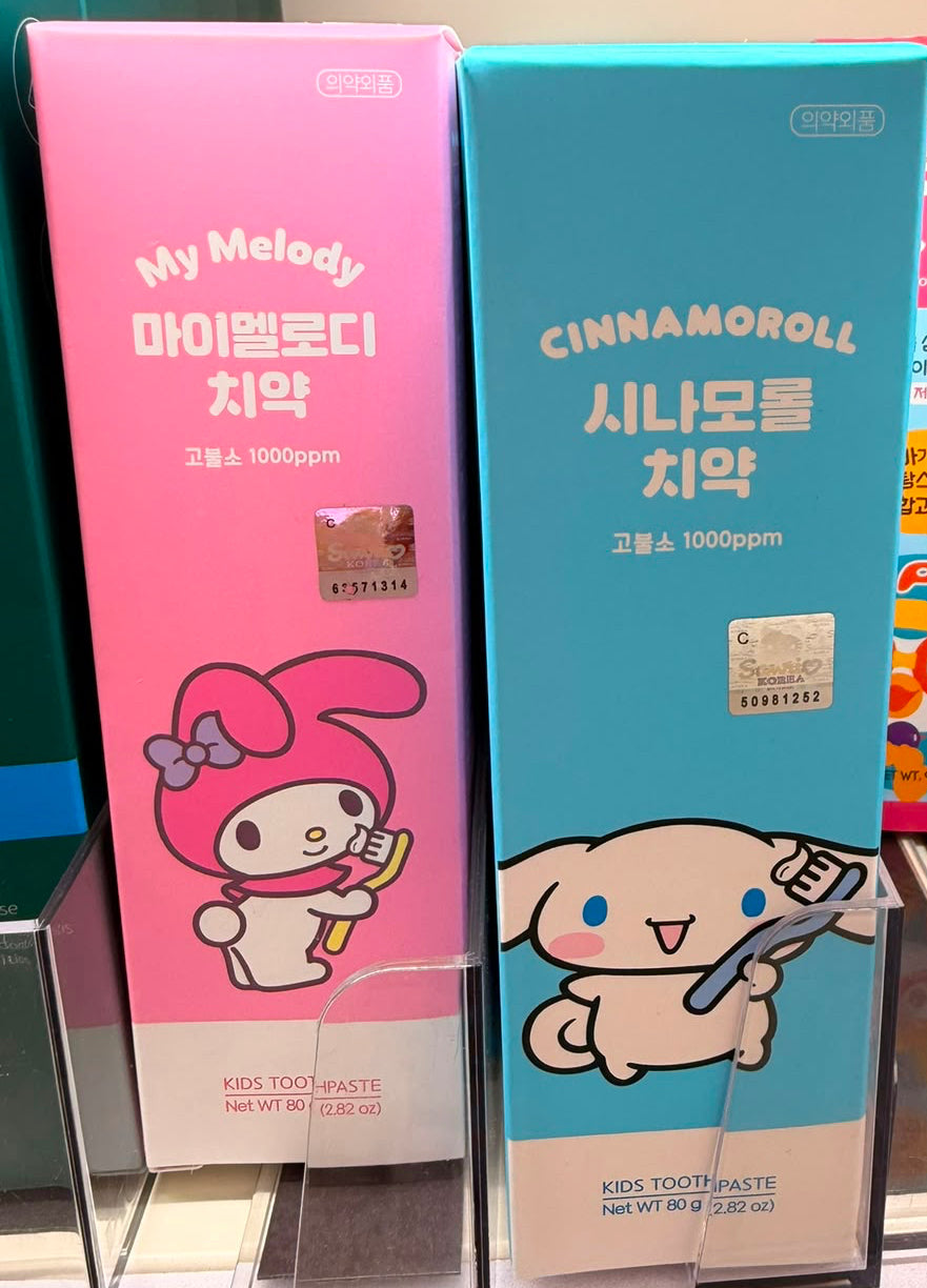 Sanrio Toothpaste 1000ppm For Kids