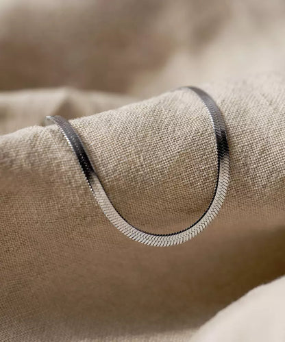 High Quality Stainless (316L) Plain Bracelet 15.5-19cm