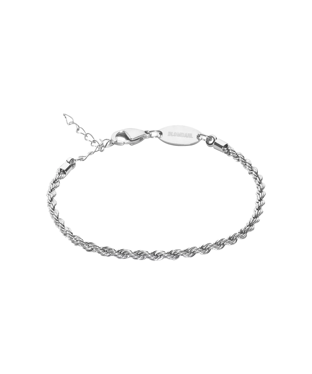 High Quality Stainless (316L) Twist Bracelet 15.5-19cm