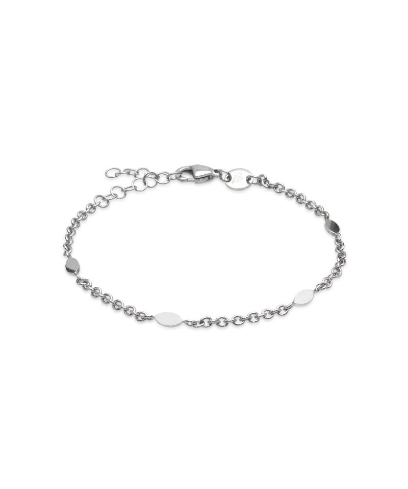 High Quality Stainless (316L) Oval Bracelet 15.5-19cm