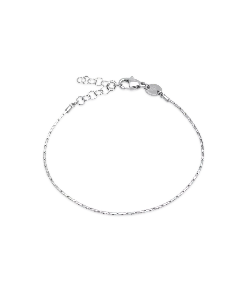 High Quality Stainless (316L) Flat Chain Bracelet 15.5-19cm