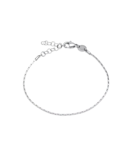 High Quality Stainless (316L) Flat Chain Bracelet 15.5-19cm