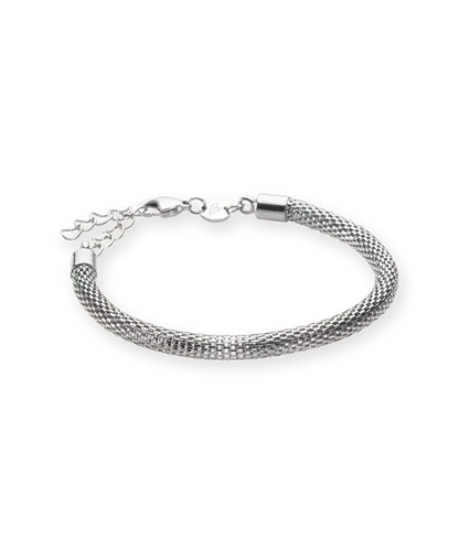 High Quality Stainless (316L) Grand Round Mesh Bracelet 15.5-19cm