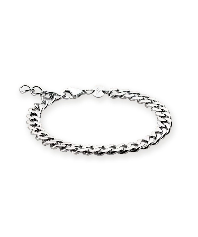 High Quality Stainless (316L) Grand Curb Link Bracelet 15.5-19cm