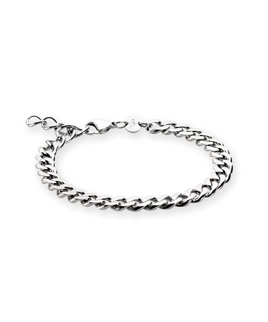 High Quality Stainless (316L) Grand Curb Link Bracelet 15.5-19cm