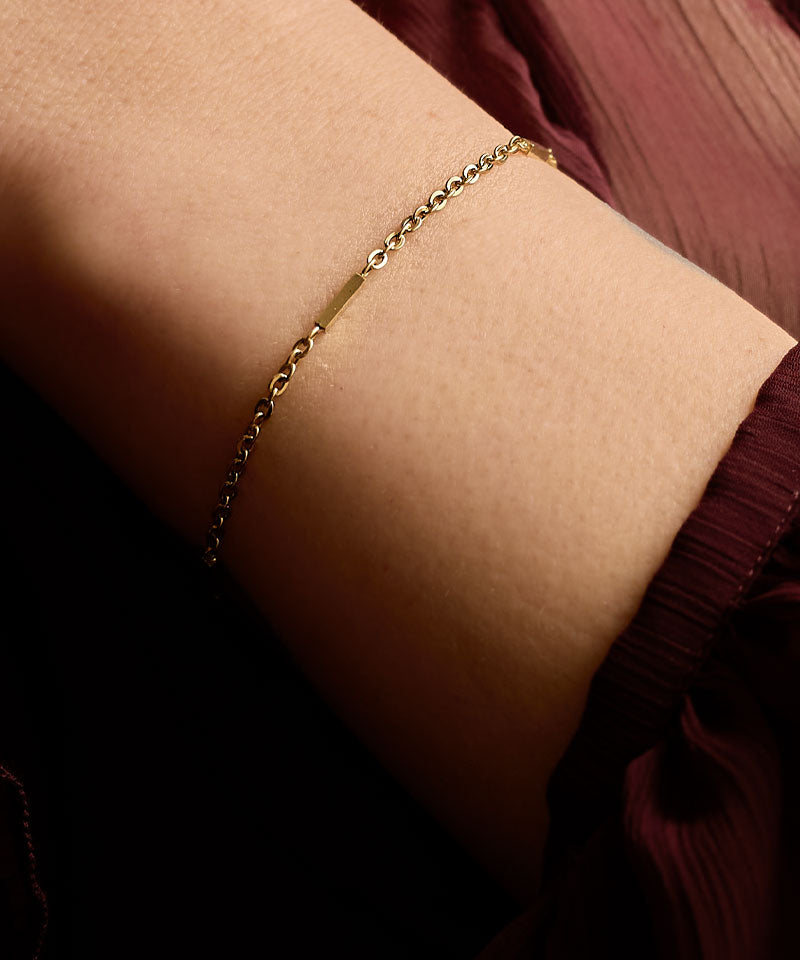 High Quality Stainless (316L) Grace Gold Bracelet 15.5-19cm (NEW)