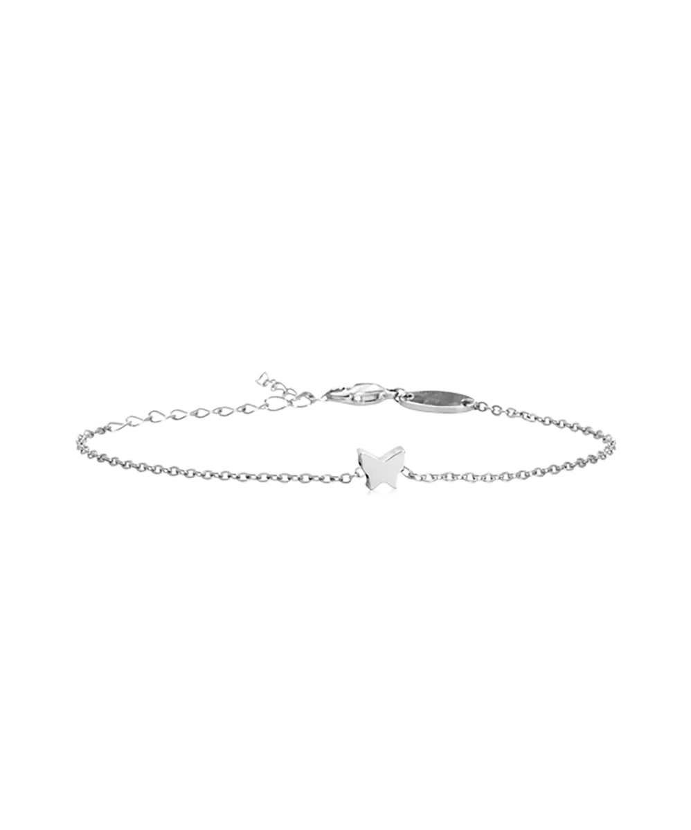 High Quality Stainless (316L) Butterfly Bracelet 14-19cm