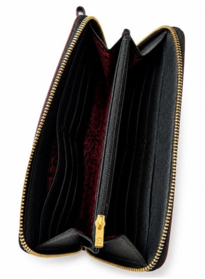 Longchamp Le Pliage Cuir Zip Around Wristlet Wallet
