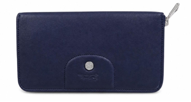 Longchamp Le Pliage Cuir Zip Around Long Wallet
