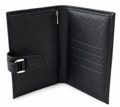 Longchamp Le Foulonné Long Strap Wallet (Pebbled Grainy Leather)