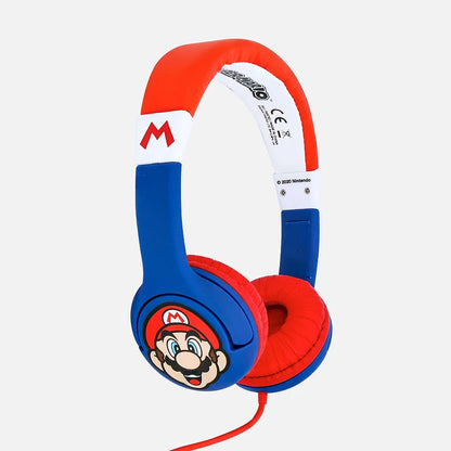 QTL Super Mario Blue Kids Headphones