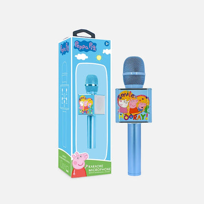 QTL Peppa Pig Karaoke microphone with speaker