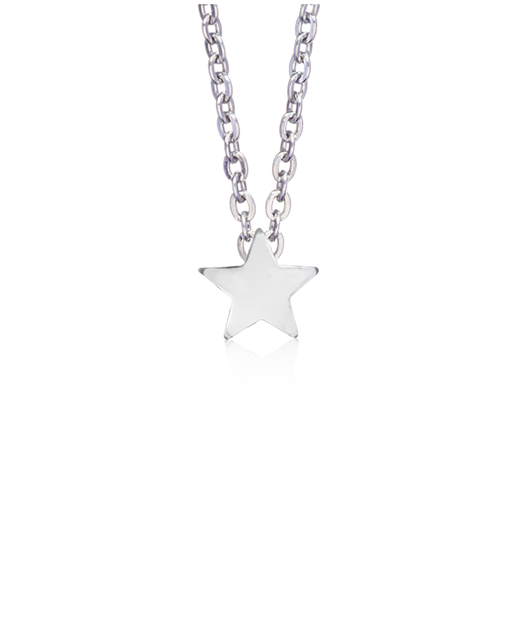 High Quality Stainless (316L) Star Necklace 40-45cm