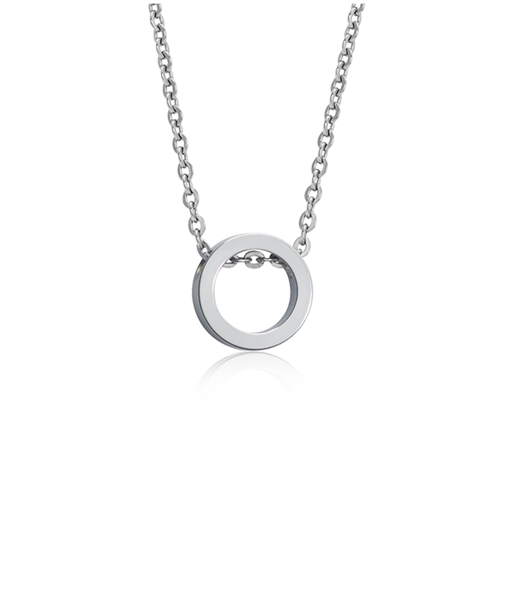 High Quality Stainless (316L) Puck Hollow Necklace 40-45cm