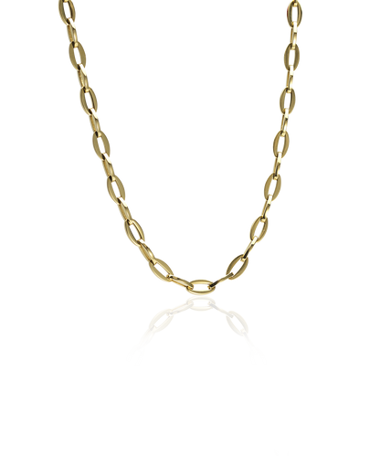 High Quality Stainless (316L) Grand Link Gold Necklace 46cm