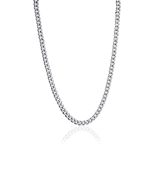 High Quality Stainless (316L) Grand Curb Link Necklace 48-52cm