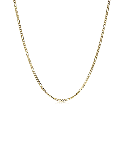 High Quality Stainless (316L) Tiny Figaro Gold Necklace 48-52cm